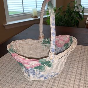 Hand-painted Basket